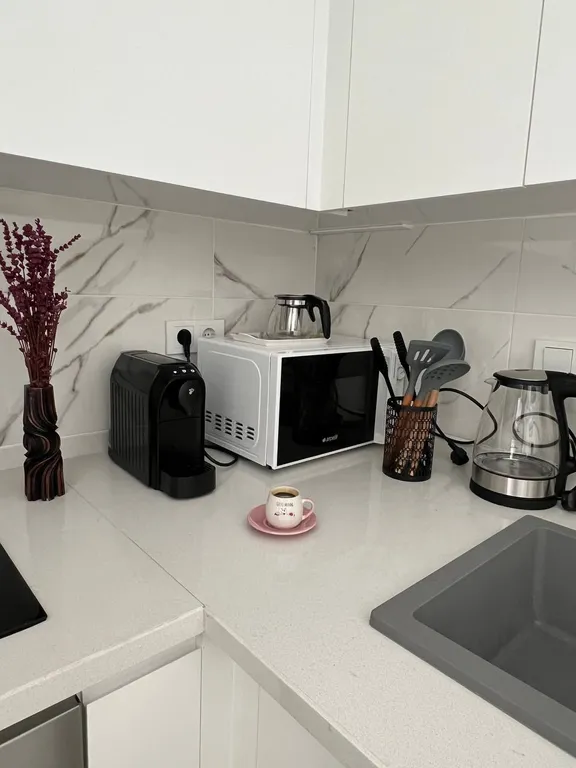 Стильные апартаменты в центре, в 3-минутах от пляжа