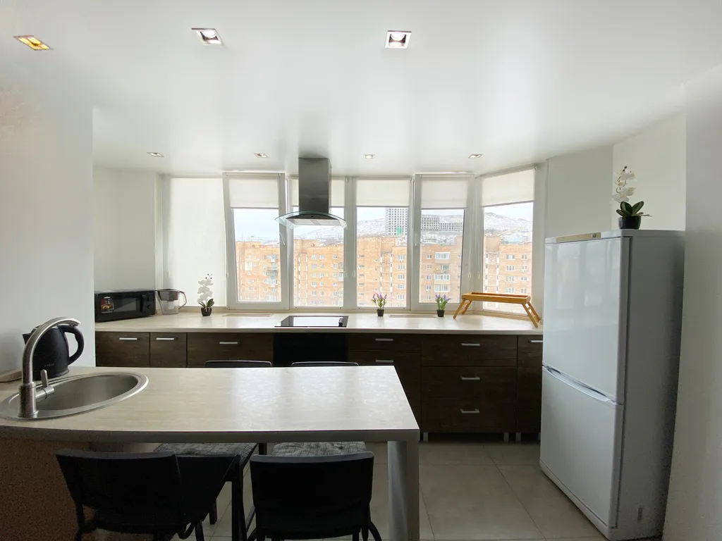 Светлая квартира в ЖК Семерочка