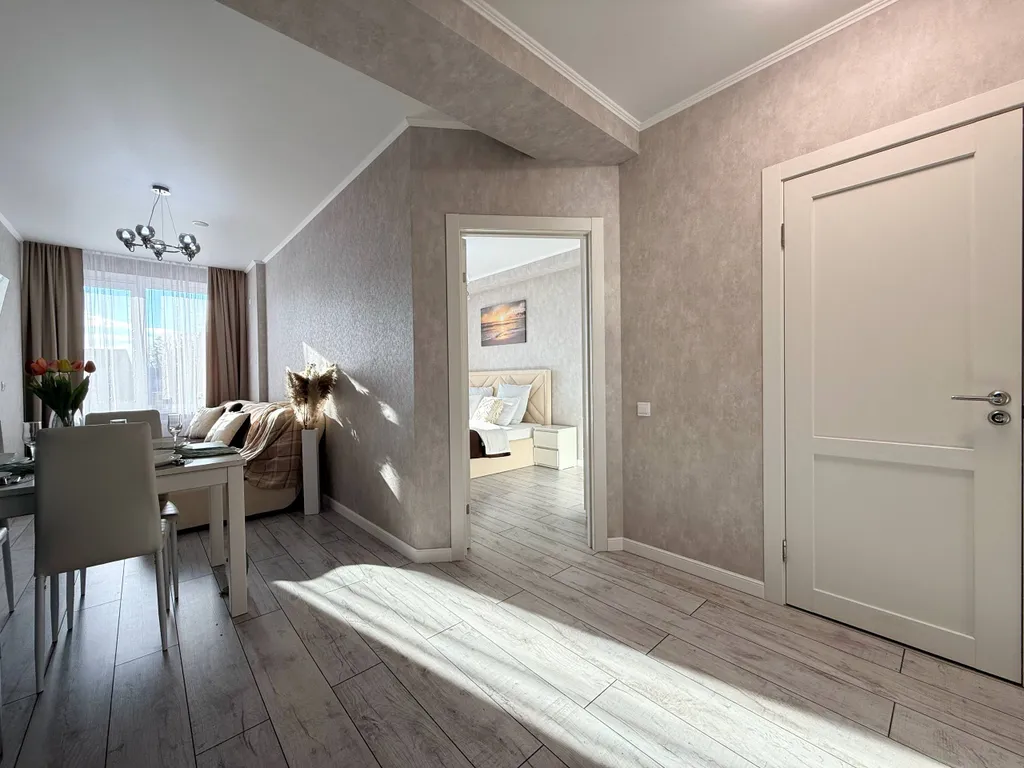 Евродвухкомнатная квартира с видом на море