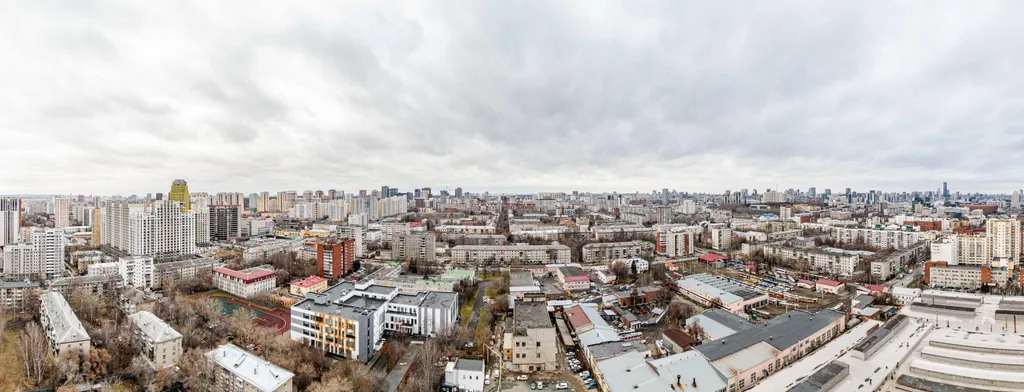 Квартира Квартира Видовая студия на 26 этаже в центре — Екатеринбург