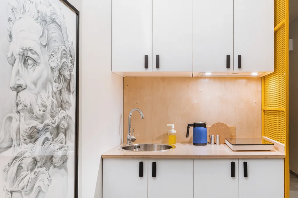 Квартира Квартира Смарт-студия у метро Василеостровская — Санкт-Петербург