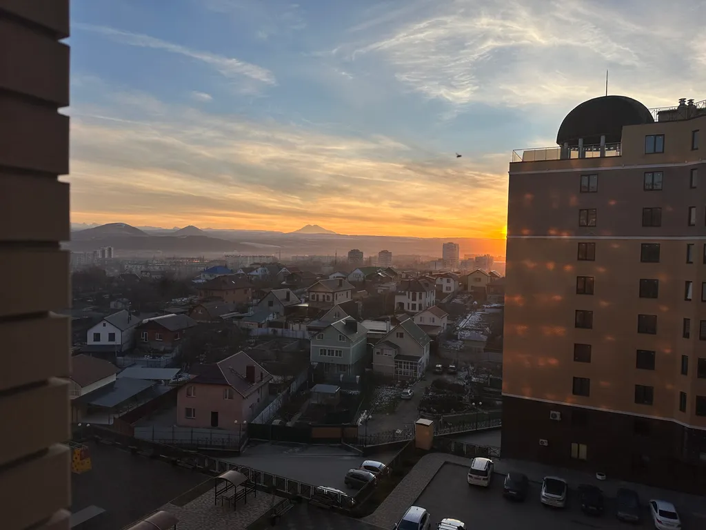 Стильная квартира в новом ЖК с видом на Эльбрус