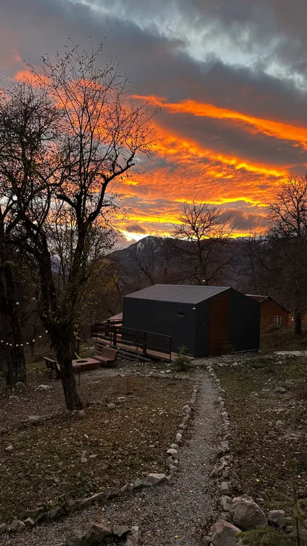 Коттедж 1-комнатный Дом — Архыз