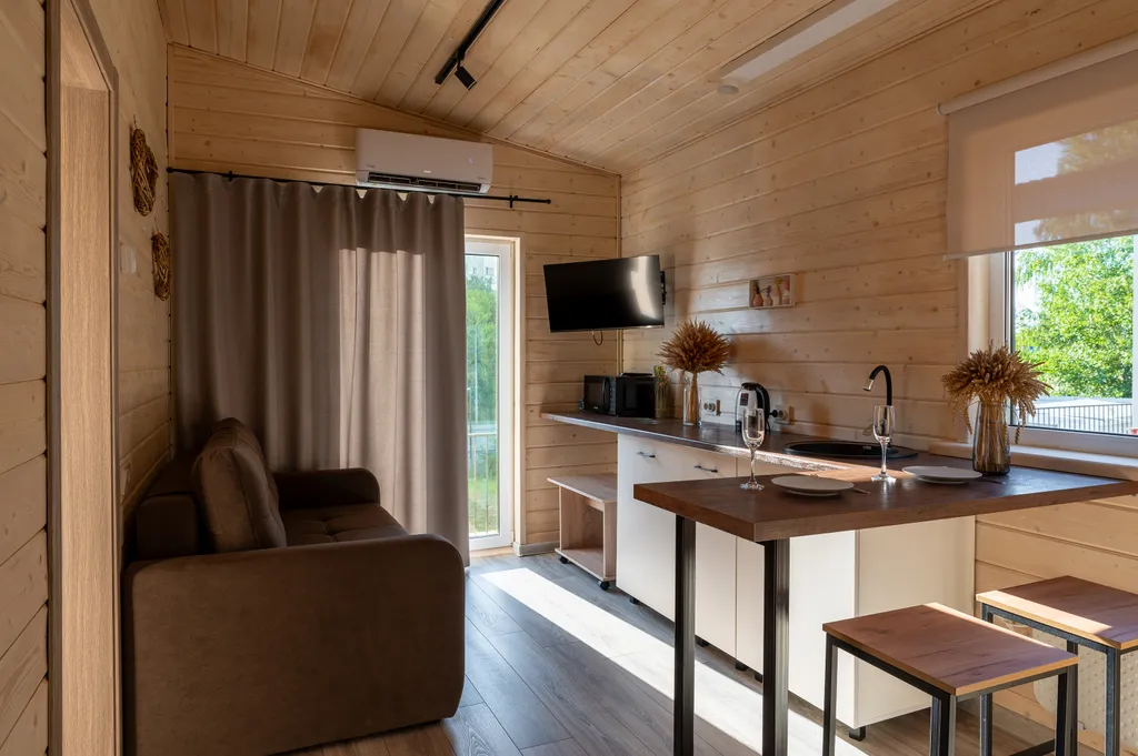 Коттедж Модульный дом для отдыха в городе — Казань