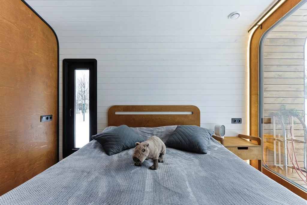 Коттедж Дизайнерский коттедж Бари с уличной купелью Фурако возле леса — Истра