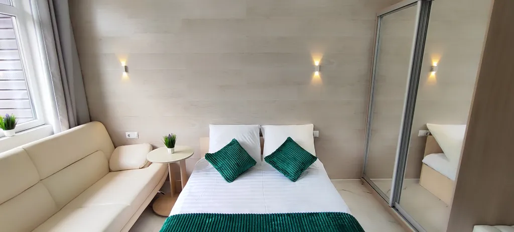 Стильная студия с лучшим видом на горы