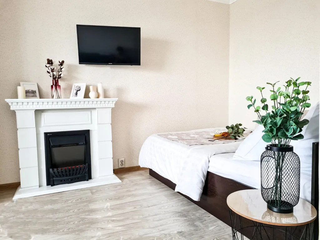 Квартира с камином в центре города