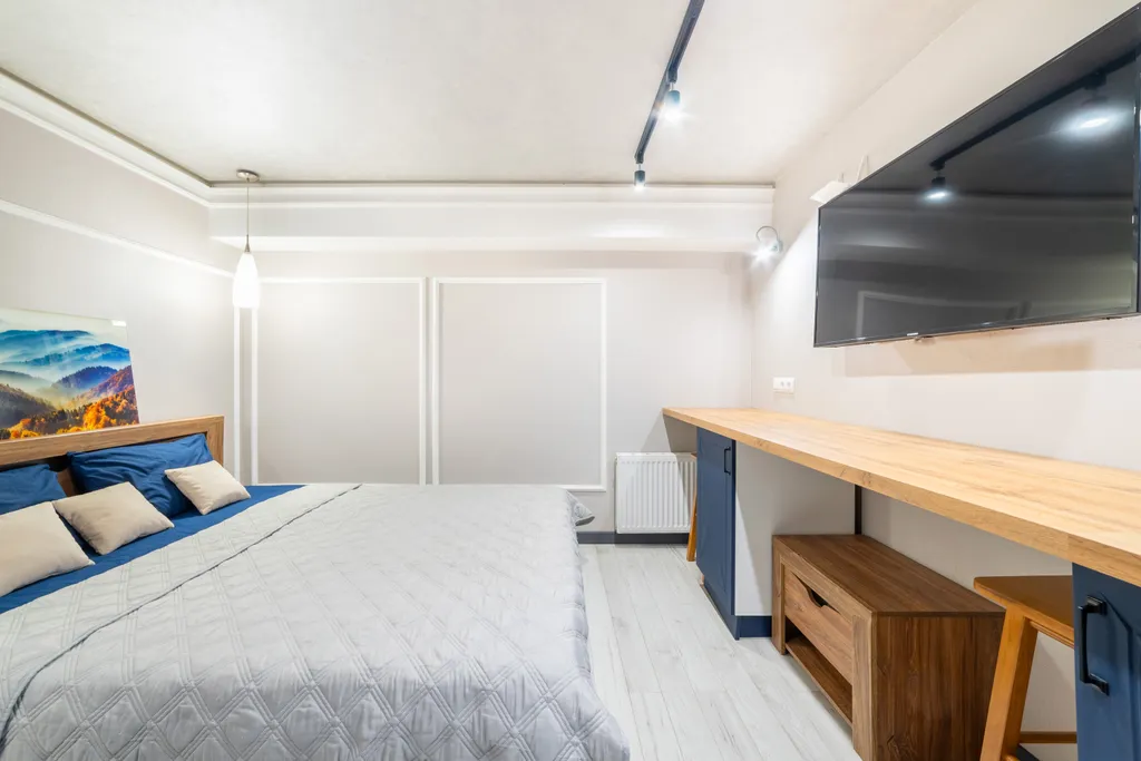 Синяя студия в ЖК Гринберг в горах