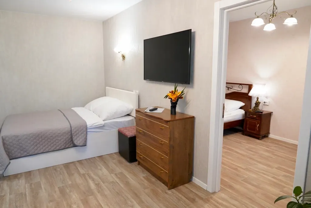 Уютная квартира в спальном районе города