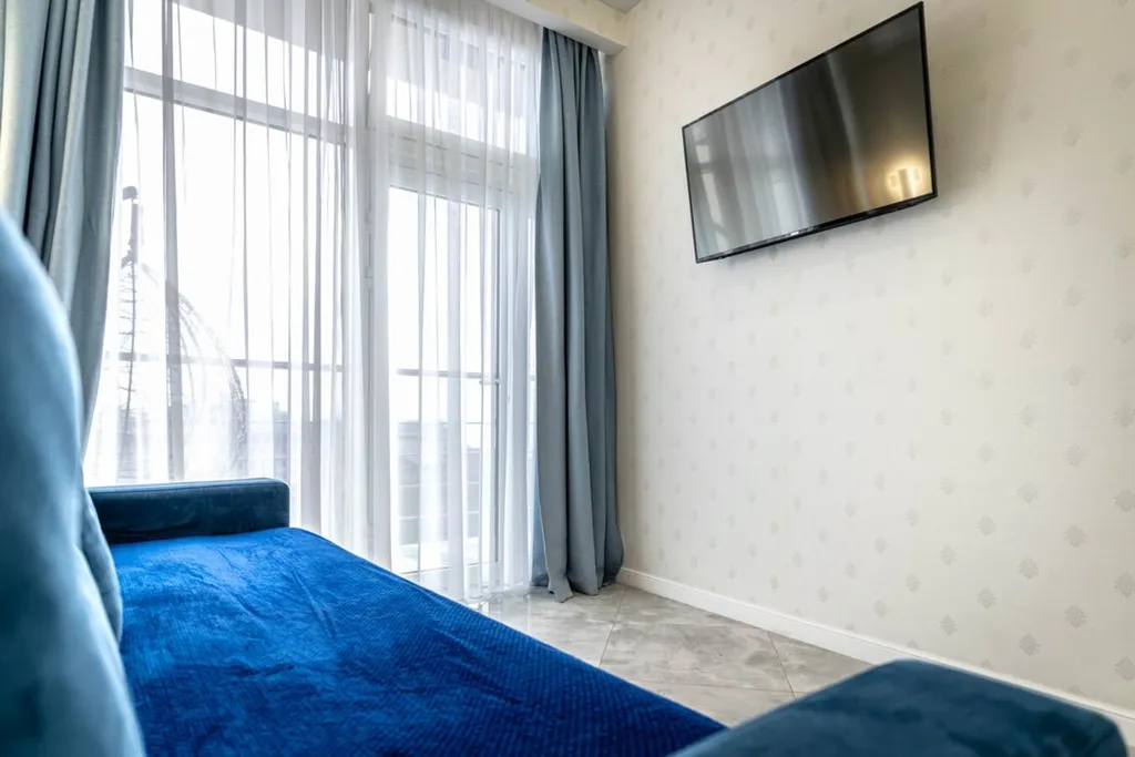 Трёхкомнатный люкс, вид на море, набережная и пляж в 5 минутах, центр