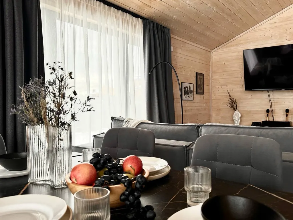 Дом 80m2 — сибирский чан, кухня, Wi-Fi