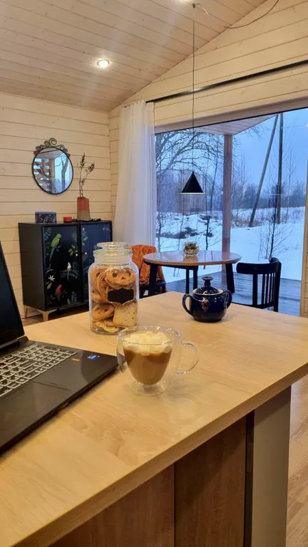 Коттедж Новый коттедж. Сауна и виды на природу-бесплатно — Санкт-Петербург