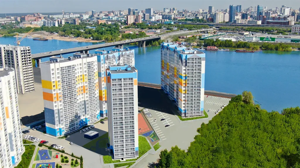 Квартира Просторная квартира в двух шагах до аквапарка — Новосибирск