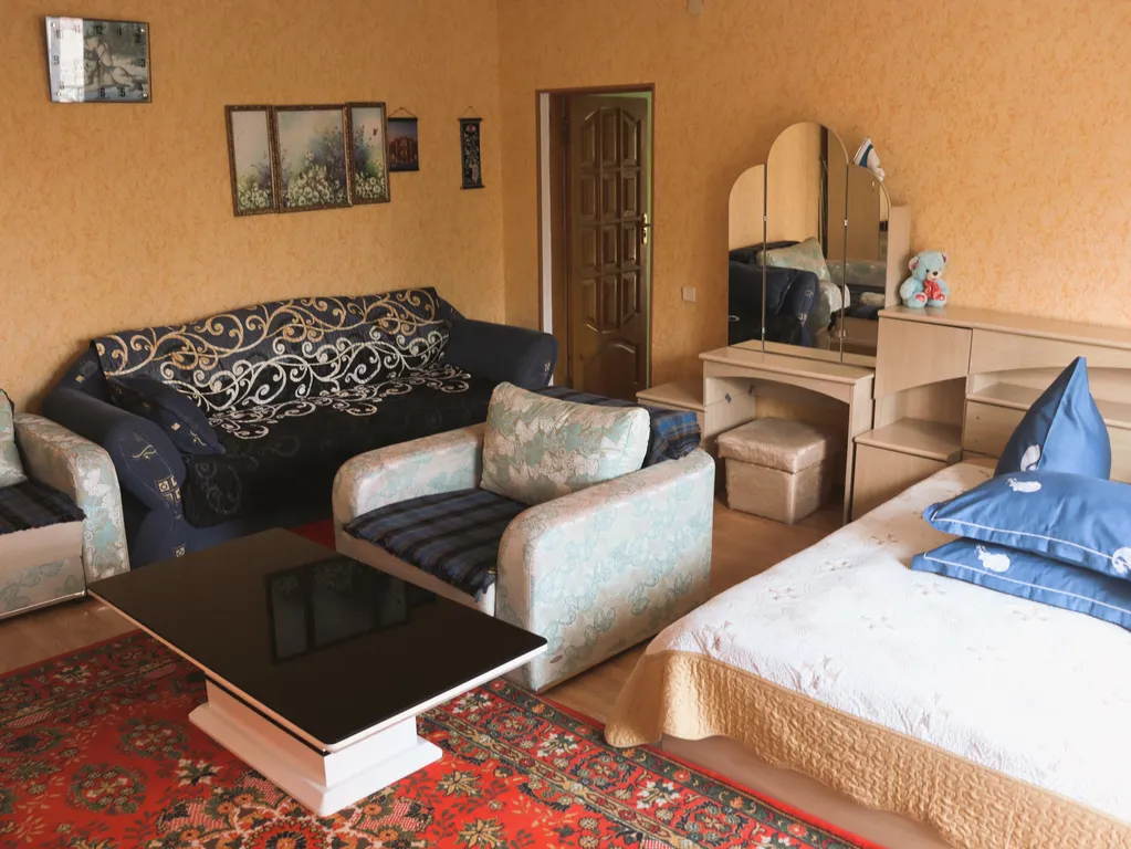 Просторный и уютный семейный номер с лоджией у моря