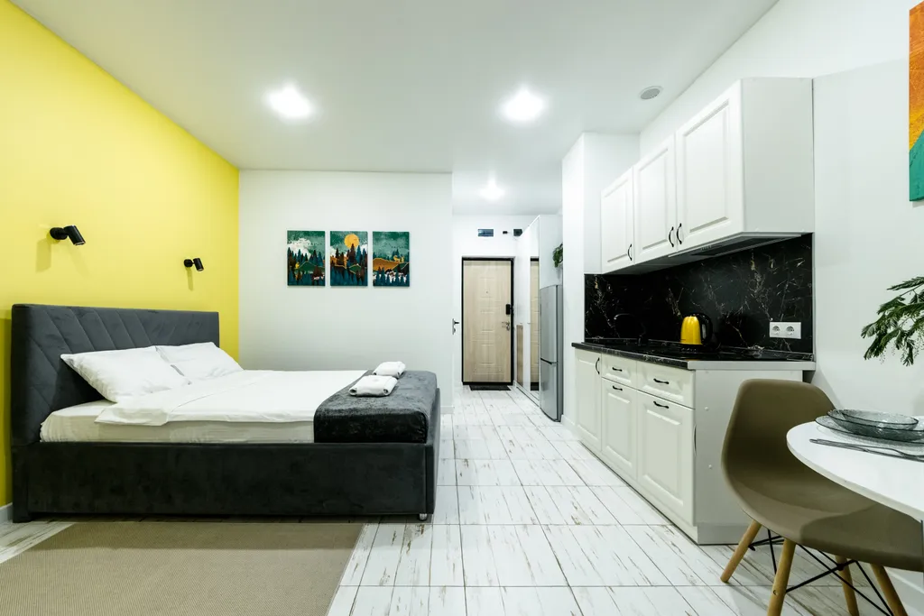 Светлая и современная студия в ЖК Сорренто Парк