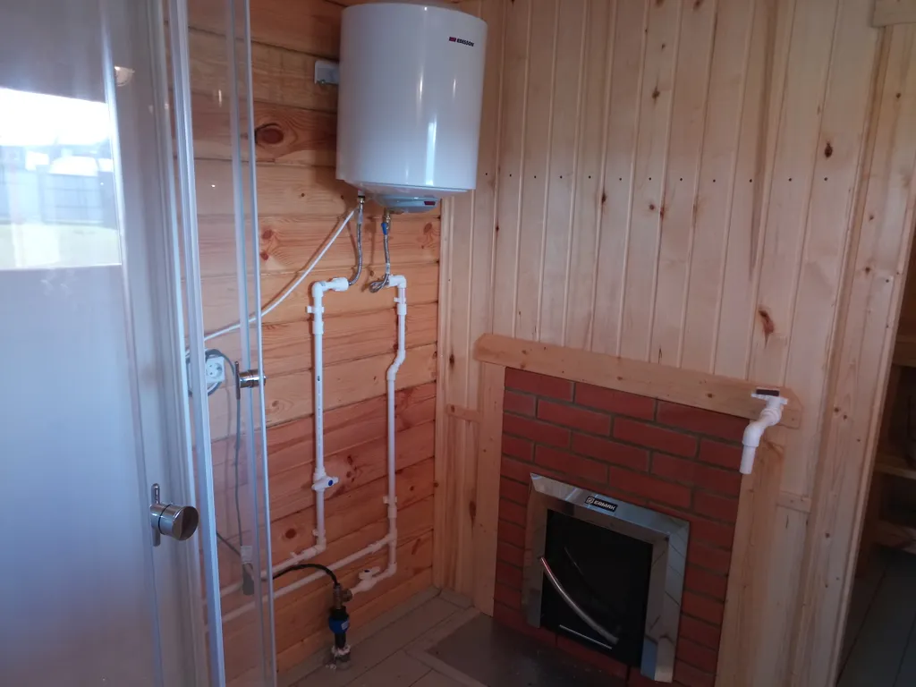 Новый дом с баней