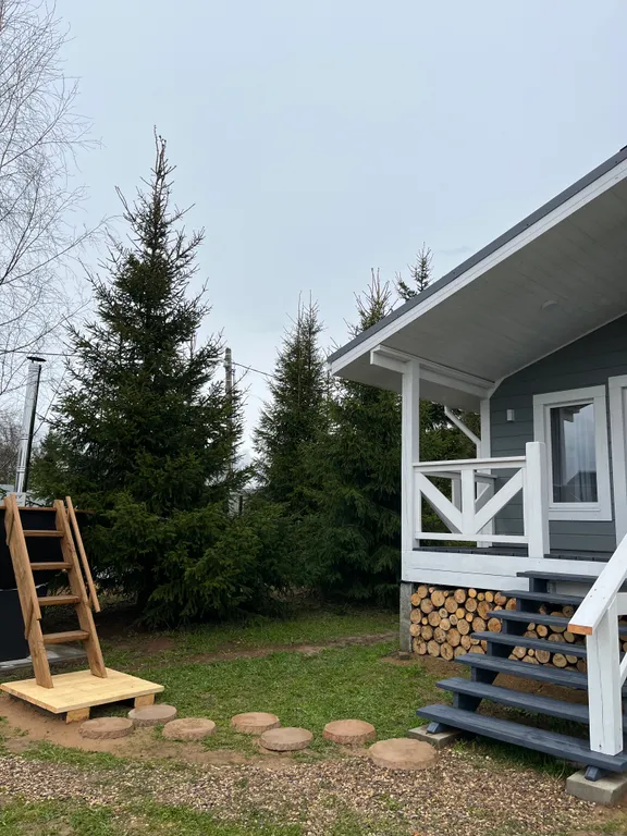 Дом 48m2 — чан, кухня, Wi-Fi