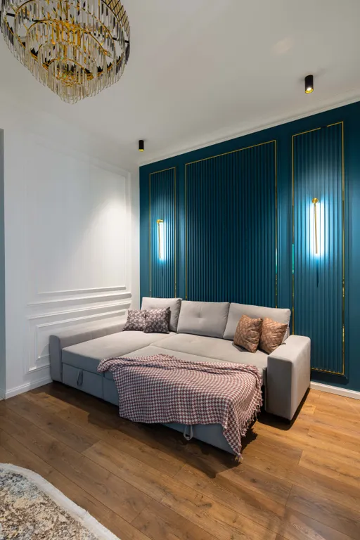 Респектабельная квартира в неоклассическом стиле в ЖК Казахстан