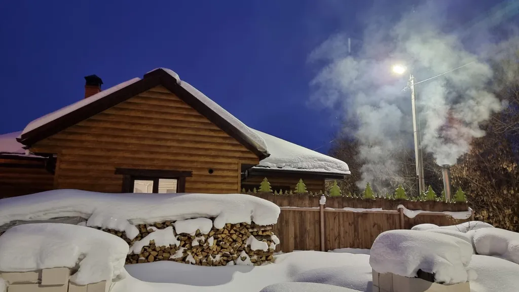 Дом с русской баней, джакузи и уличным чаном