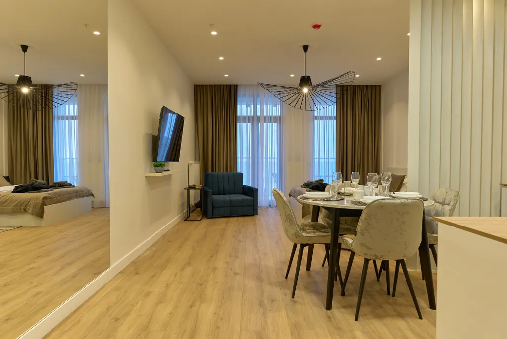 Уютные апартаменты на втором этаже с видом на море