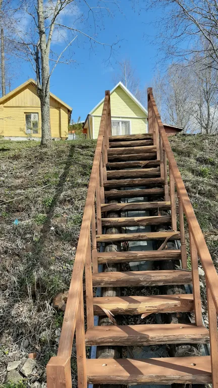 Коттедж Дом на берегу озера Волго с собственным пирсом — Ланино