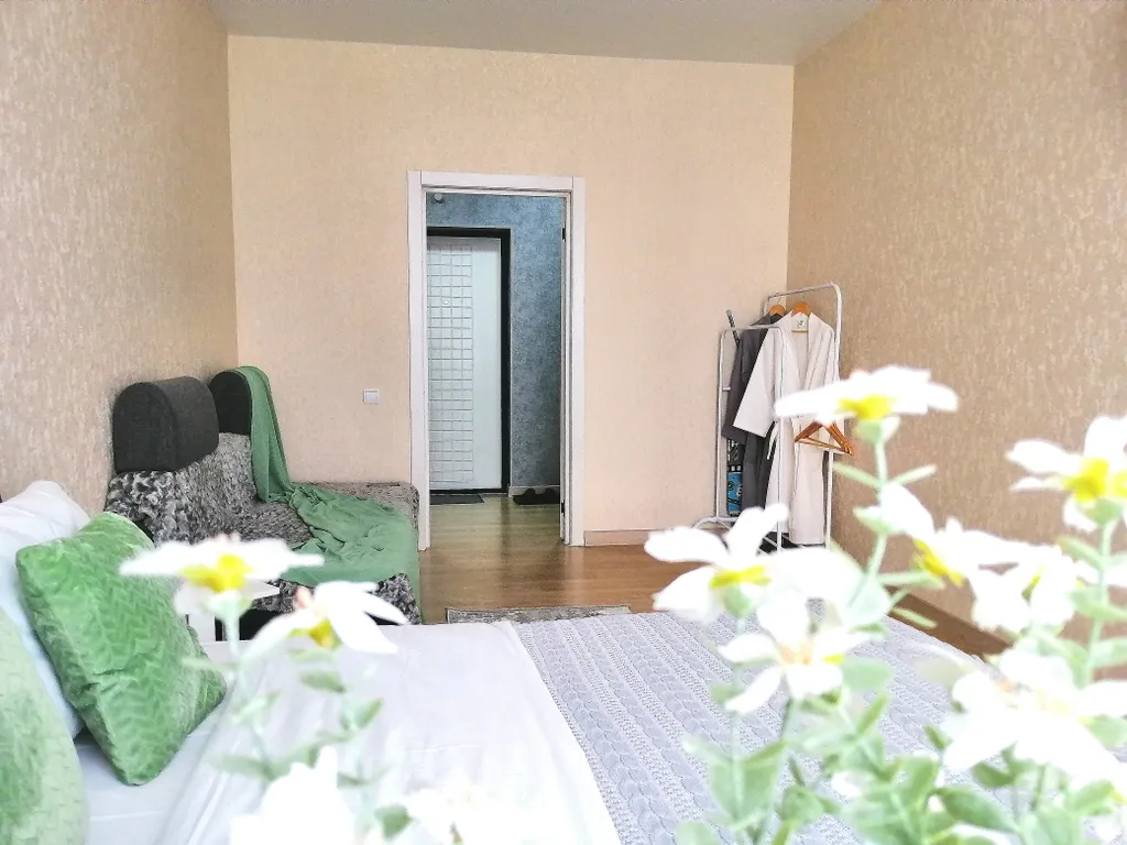 Квартира Уютная 1-к квартира в эко ЖК Белые росы в Динской — Динская