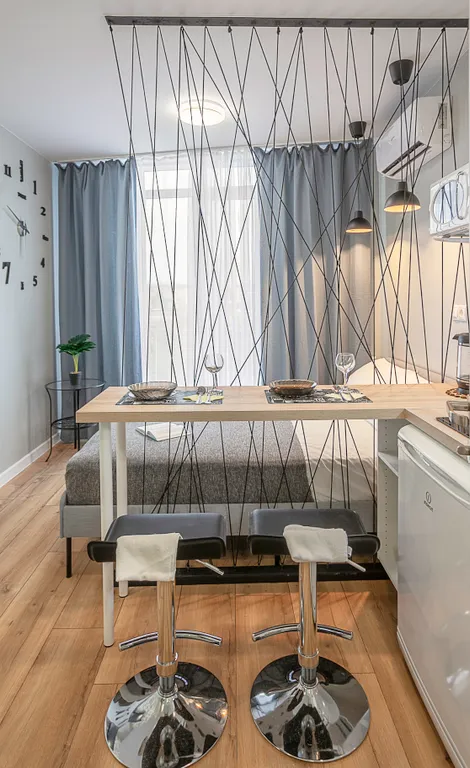 Квартира Квартира Бирюзовая студия в центре города — Волгоград