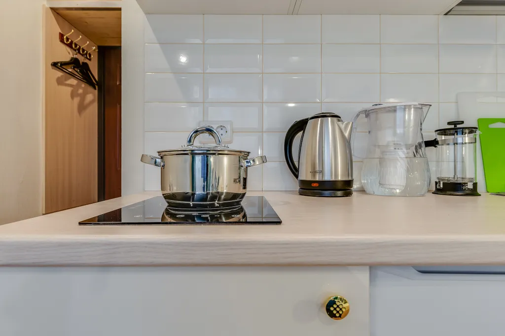 Квартира Квартира Уютная студия у метро Комендантский проспект — Санкт-Петербург