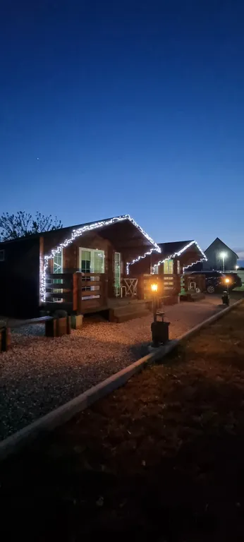 Семейный эко домик из дерева