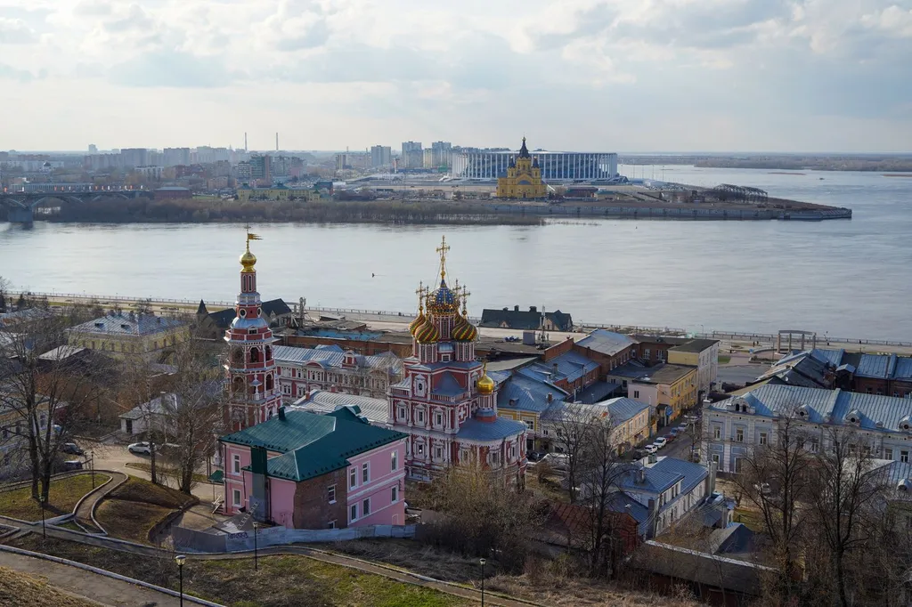 Видовая студия квартира в центре Нижнего Новгорода