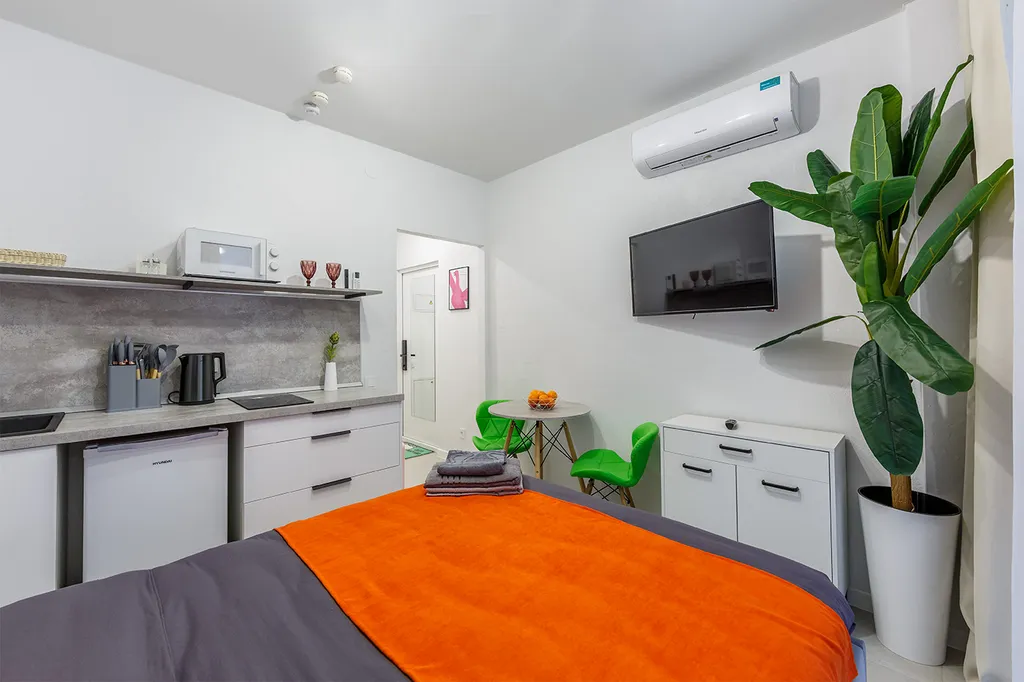 Отличная удобная студия для 2-х