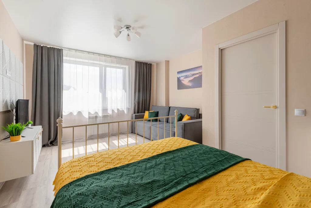 Апартаменты недалеко от залива, гостиничный сервис, бесконтактно