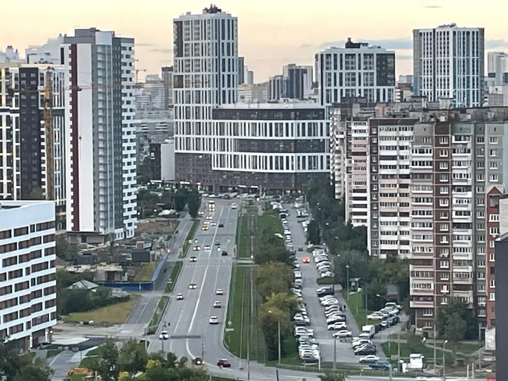 Квартира Уютная квартира с видом на центр города — Екатеринбург