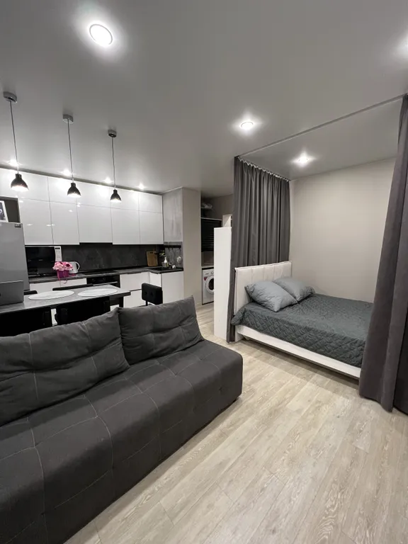 Новая квартира-студия с шикарным видом на Ангару и плотину ГЭС — аренда посуточно в Иркутск