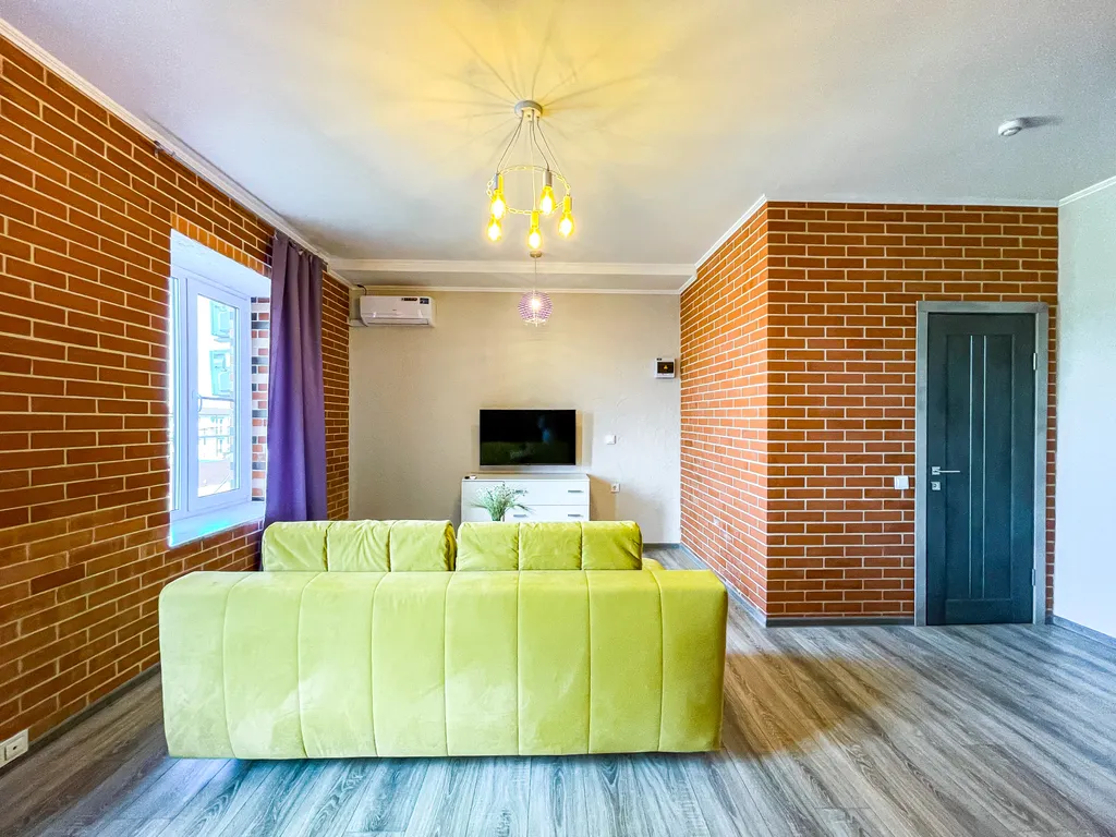 Большие апартаменты с кухней и стиральной машиной на берегу моря