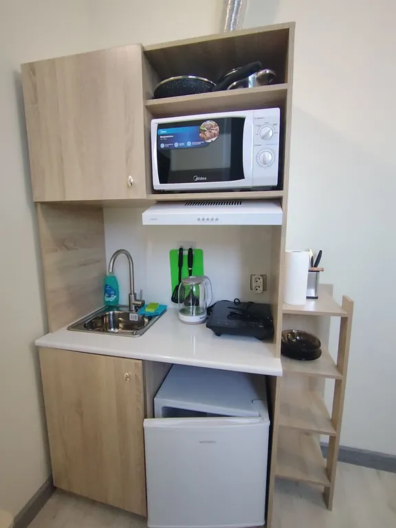 Уютная двухместная студия в апартаментах Клевер Удачи