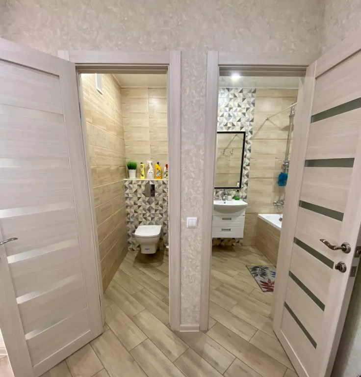 Двухкомнатная квартира с двумя изолированными спальнями