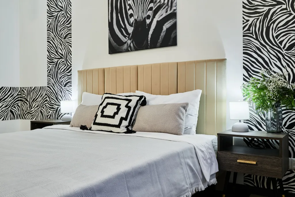 3 спальни, балкон, красивый дом