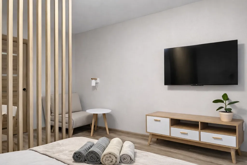 Квартира Квартира Уютная студия для троих у Павловского парка — Пушкин