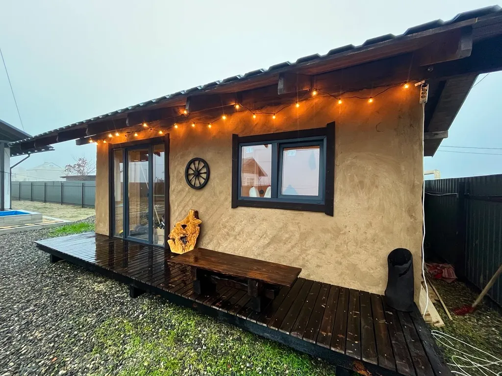 Новый уютный дом с сауной и банным чаном