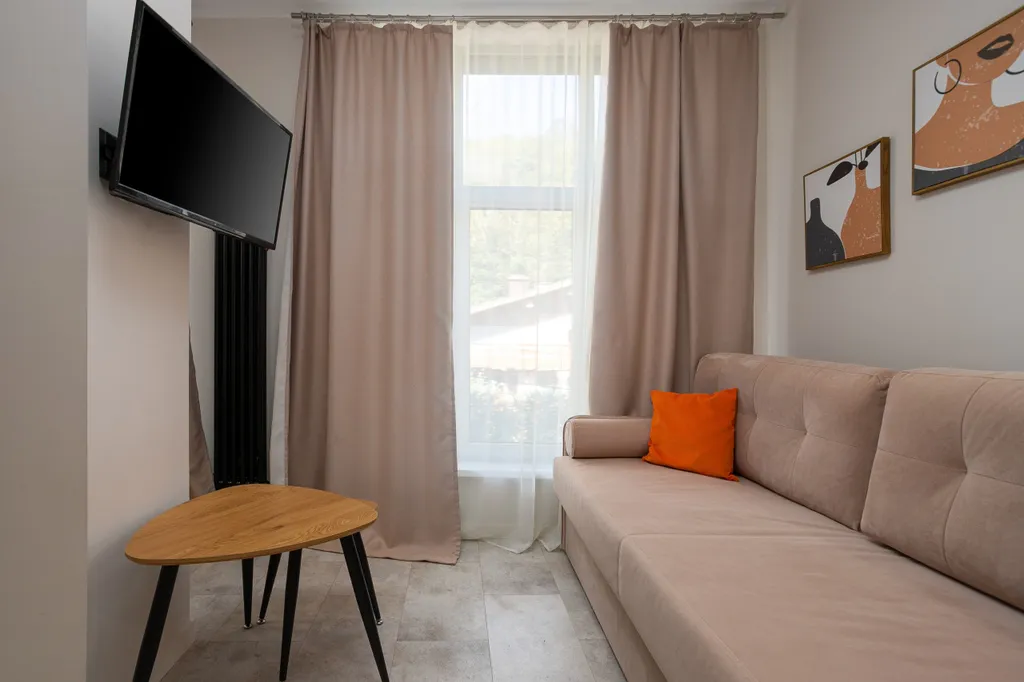 1-комнатная квартира с видом на горы