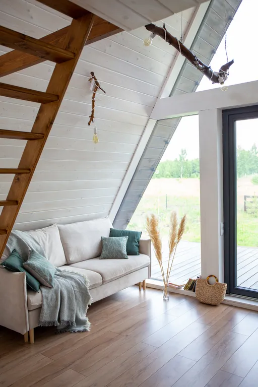 Коттедж Уникальный треугольный дом в лесу Sky — аренда посуточно в Зарайск