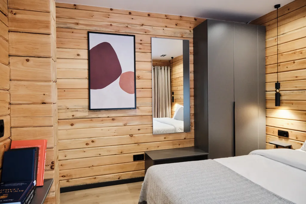 Двухкомнатный дом с сауной