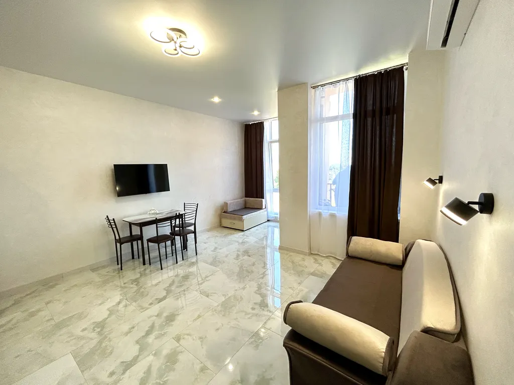 Квартира Квартира Уютная студия в ЖК Грин Сейл — Сириус