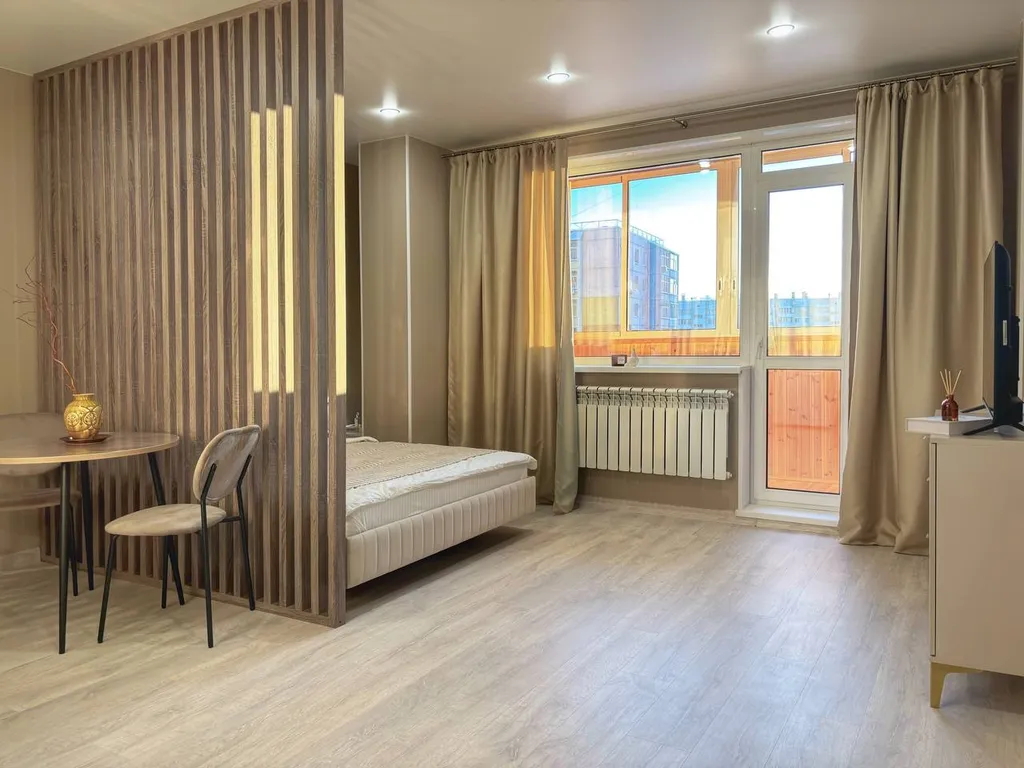 Новинка! Светлая студия рядом с вокзалом. От 3-х дней скидки