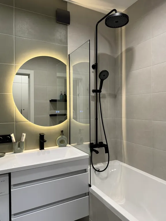 2-комнатная квартира в ЖК Скандис Озеро около ТРЦ Планета