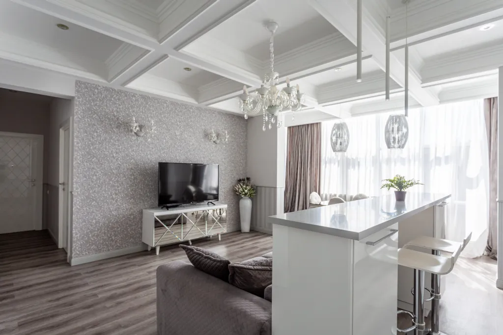 Шикарная квартира с тремя изолированными спальнями и двумя санузлами