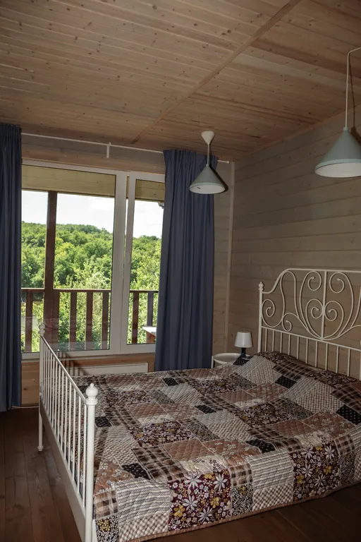 Сканди-дом с видом на озеро и лес