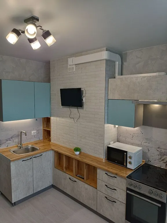 Просторная 2-комнатная квартира в 10 минутах от ЖД Вокзала