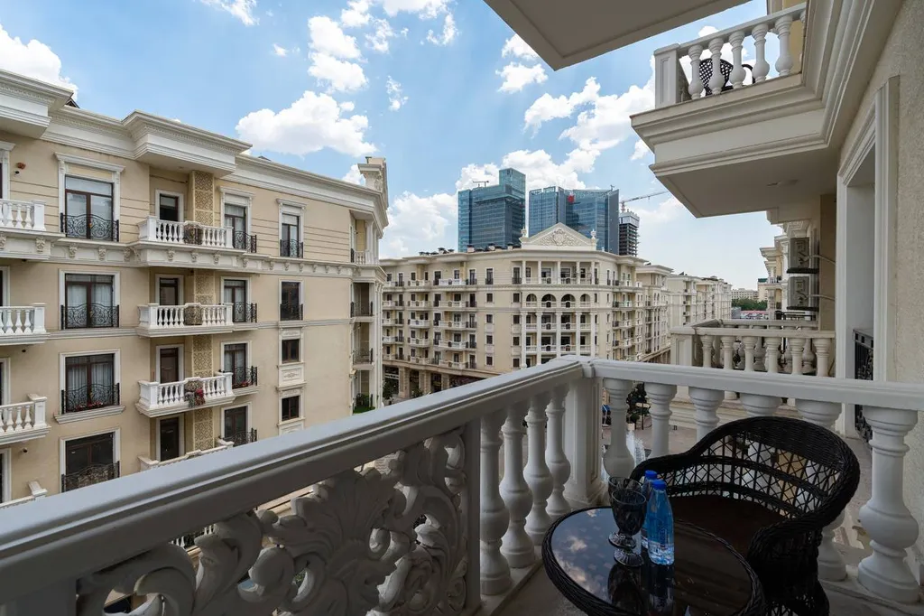 Квартира в Ташкент Сити на Бульваре рядом с фонтаном